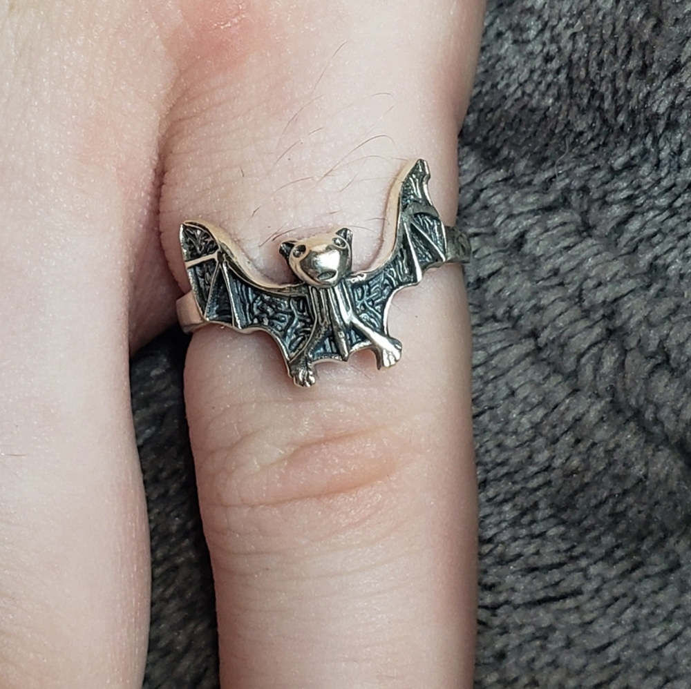 Bat Ring - 925 Silver - Picture 5 of 10